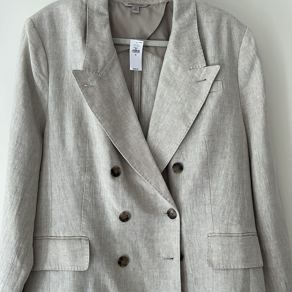 Banana Republic Linen Blazer Size 20 - Picture 3 of 4